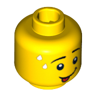 Lego hlava, žlutá (6055791)